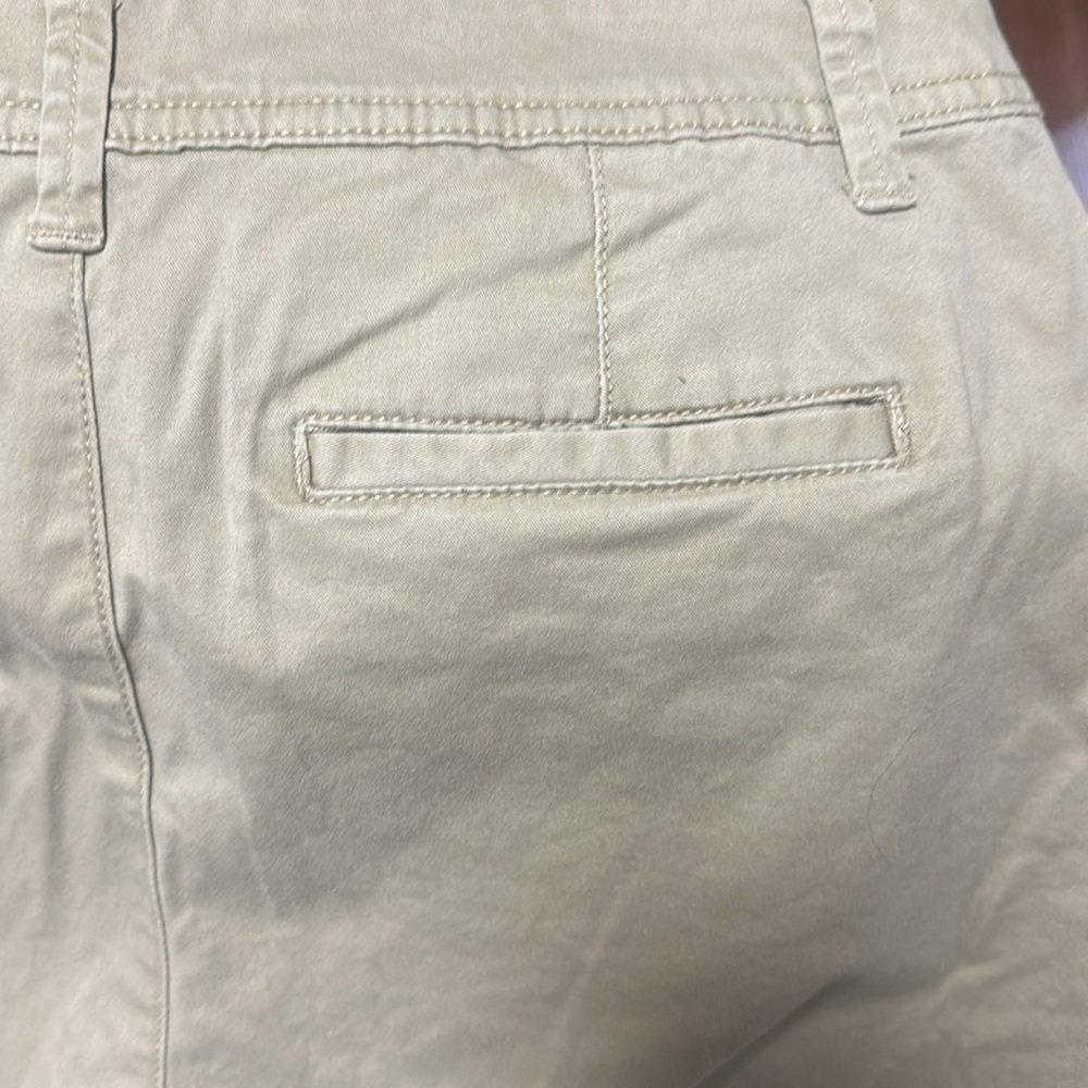 A New Day Tan Chinos Straight-Leg Cotton Blend Flat Front Comfortable and Dressy - Picture 6 of 7